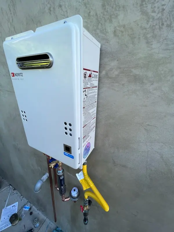 Tankless water heater installation for High Barbaree homes